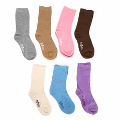 7 chaussettes de la semaine corane Femme LEE COOPER marque pas cher prix dégriffés destockage