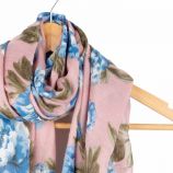 Foulard motif floral sensation soie 90x180 cm Femme RODIER marque pas cher prix dégriffés destockage