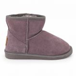 Boots fourrées en cuir suédé Flocon Enfant LES TROPEZIENNES PAR M.BELARBI marque pas cher prix dégriffés destockage
