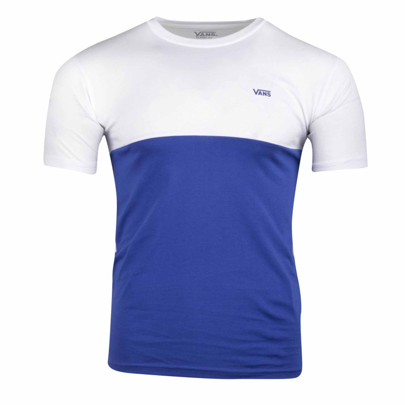 Tee shirt color block basique d contract manches courtes Homme