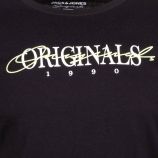 Tee shirt Originals 1990 manches courtes coton Homme JACK & JONES marque pas cher prix dégriffés destockage