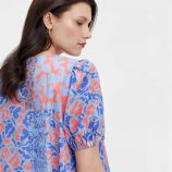 Robe manches courtes à motif Femme YAS marque pas cher prix dégriffés destockage