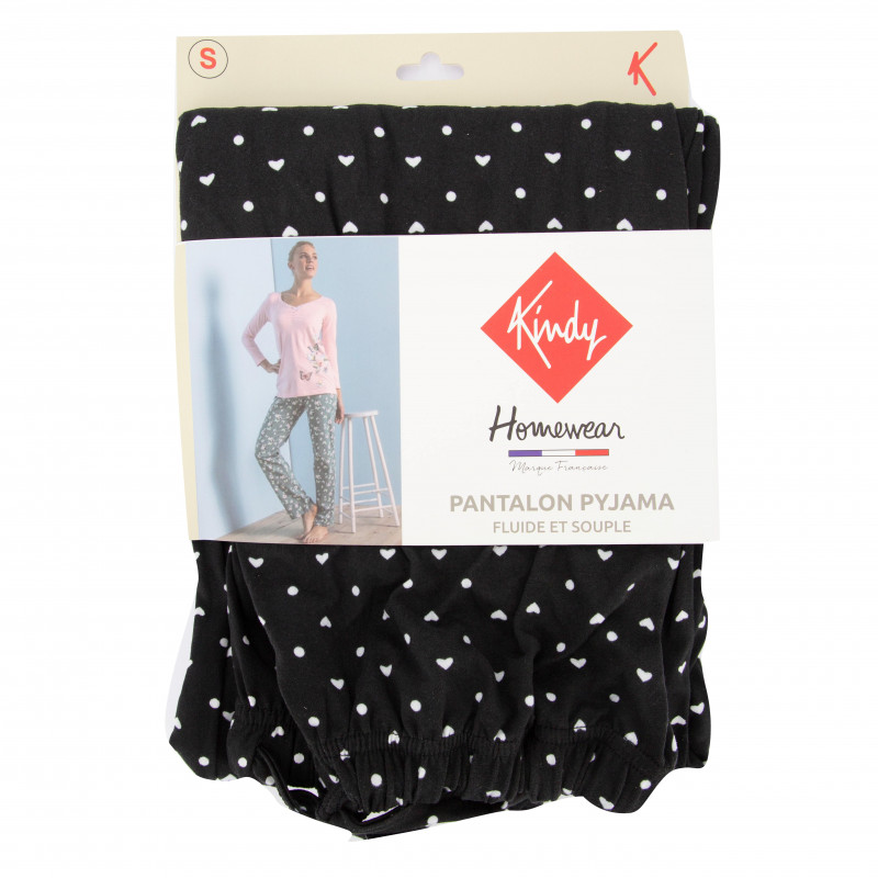Pantalon pyjama natalia Femme KINDY marque pas cher prix dégriffés destockage