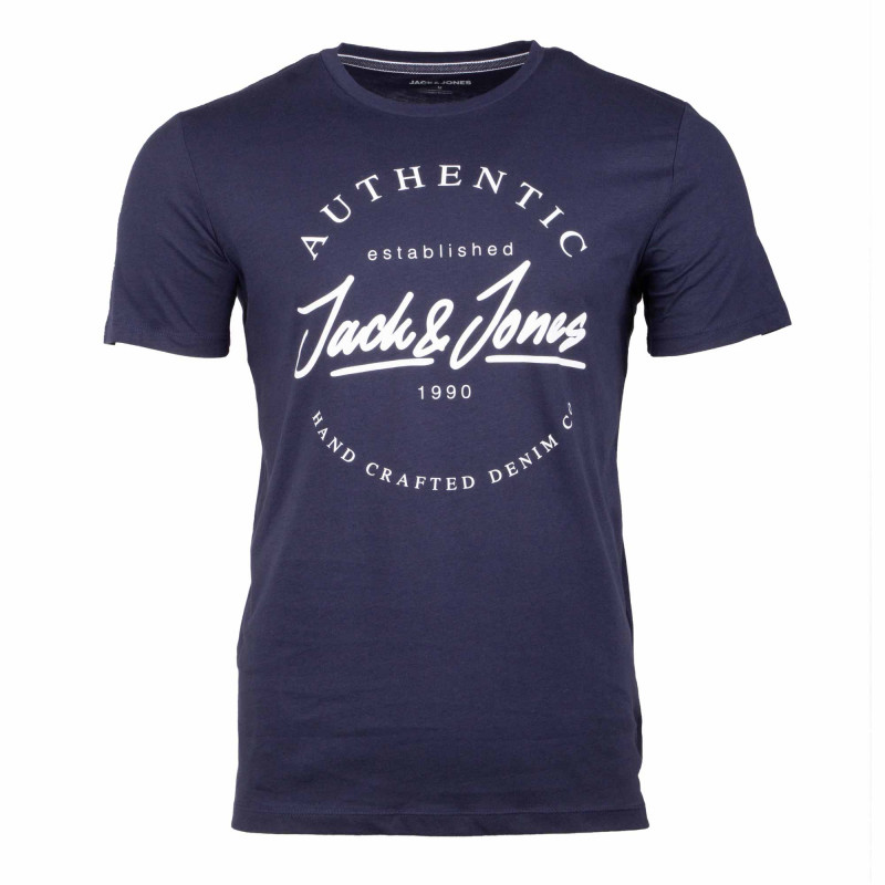 Tee shirt manches courtes Homme JACK & JONES à prix dégriffé