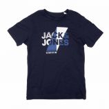 Tee shirt manches courtes col rond Enfant JACK & JONES