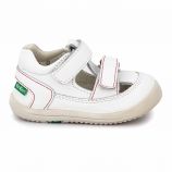 Chaussures montantes en cuir Enfant KICKERS marque pas cher prix dégriffés destockage