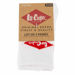 Chaussettes lot x3 t27-30 Enfant LEE COOPER marque pas cher prix dégriffés destockage