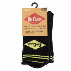 Chaussettes lot x3 t27-30 Enfant LEE COOPER marque pas cher prix dégriffés destockage