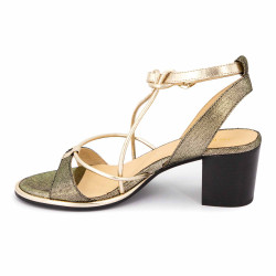 Sandales à talons bride irisée Lilonbuc Femme LES TROPEZIENNES PAR M.BELARBI marque pas cher prix dégriffés destockage