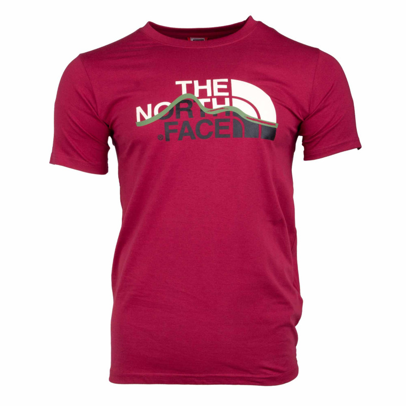 T-shirt 100 % coton produit par la marque The North Face en déstockage