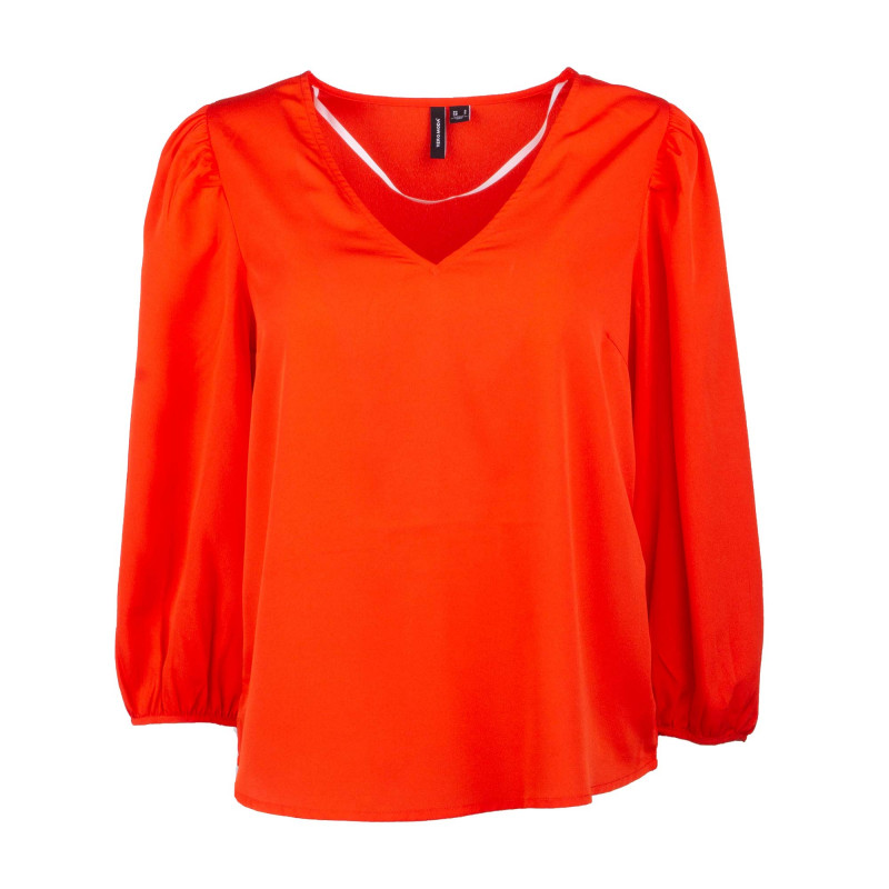 Blouse manches 3/4 col V Femme VERO MODA