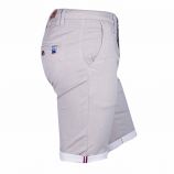 Bermuda chino coton stretch armuré Varen Homme BLAGGIO