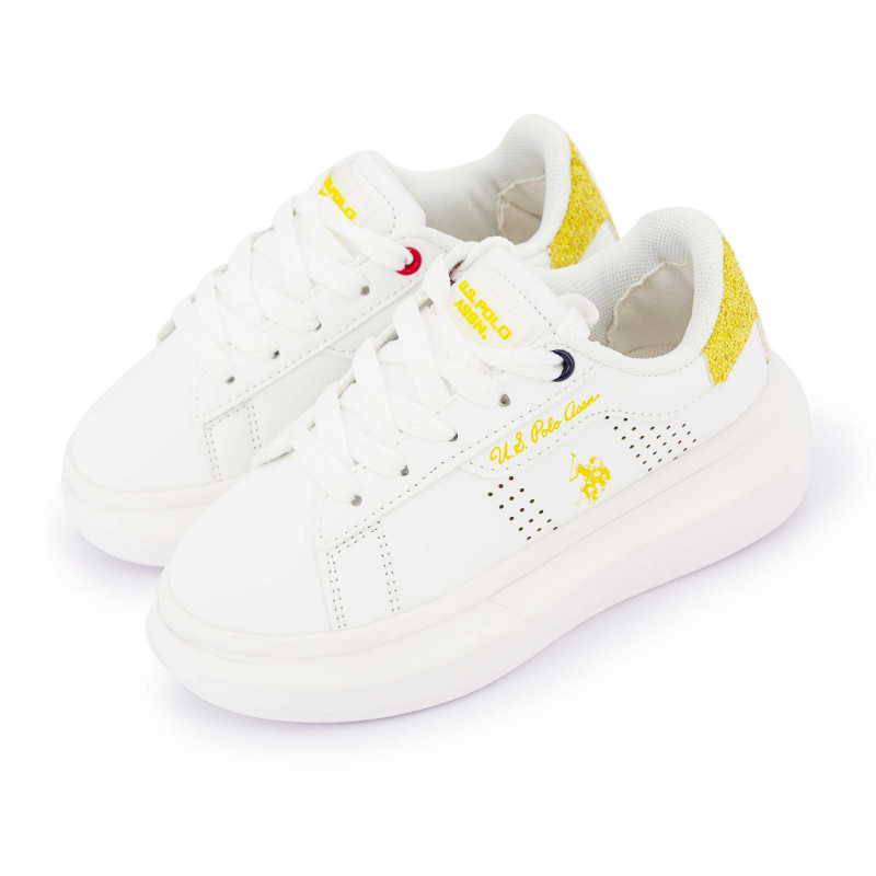 Baskets helis 003k Enfant US POLO marque pas cher prix dégriffés destockage