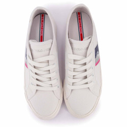 Basket blanc mare w004w / db t35 au 40 Femme US POLO marque pas cher prix dégriffés destockage