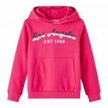 Sweat à capuche Los Angeles poche kangourou coton mélangé Enfant NAME IT