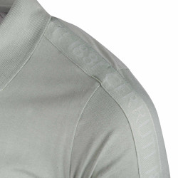 Polo manches courtes coton doux bande logo épaule ballabile Homme CERRUTI marque pas cher prix dégriffés destockage