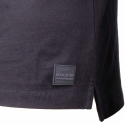Polo manches courtes coton doux bande logo épaule ballabile Homme CERRUTI marque pas cher prix dégriffés destockage Polo manches courtes coton doux bande logo épaule ballabile Homme CERRUTI marque pas cher prix dégriffés destockage