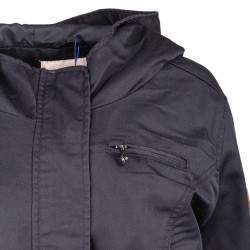 Parka manches longues capuche fourrure poches Femme ONLY à prix -  Degriffstock