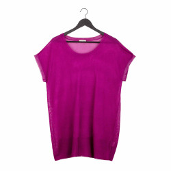 Tunique à manches courtes violet femme AMERICAN VINTAGE Tunique à manches courtes violet femme AMERICAN VINTAGE