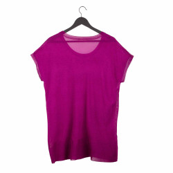 Tunique à manches courtes violet femme AMERICAN VINTAGE Tunique à manches courtes violet femme AMERICAN VINTAGE
