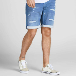 Short imprimé tropical coton stretch Homme JACK & JONES à prix -  Degriffstock