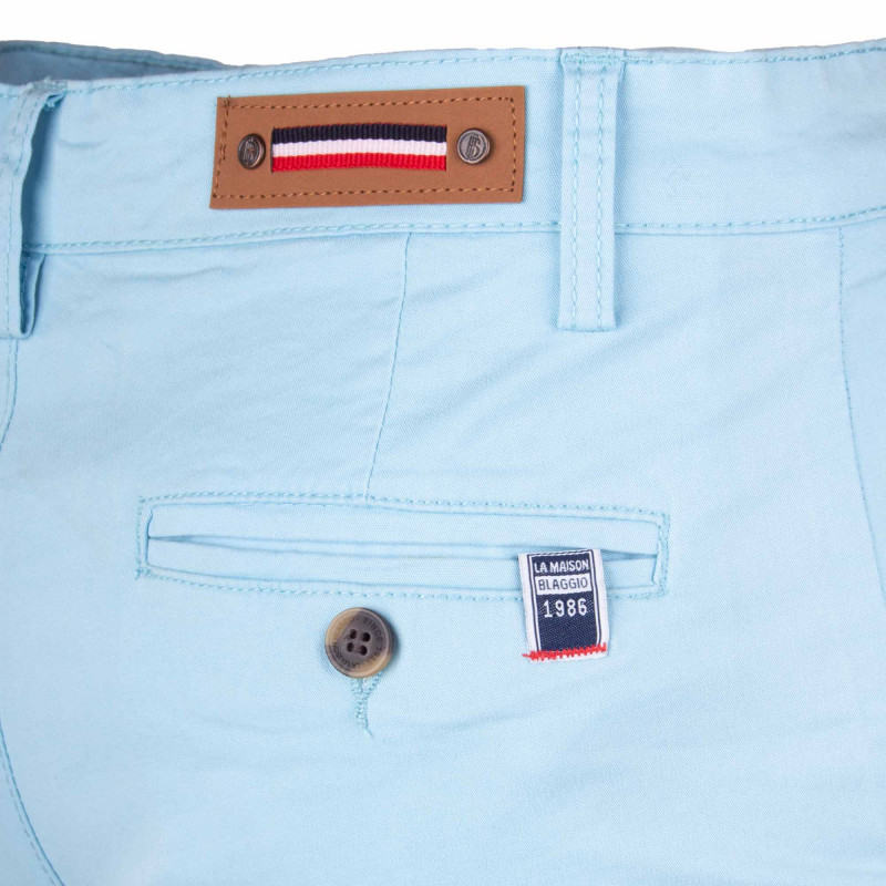 Pantalon chino coton stretch revers fermeture éclair tenali Homme BLAGGIO marque pas cher prix dégriffés destockage Pantalon chino coton stretch revers fermeture éclair tenali Homme BLAGGIO marque pas cher prix dégriffés destockage