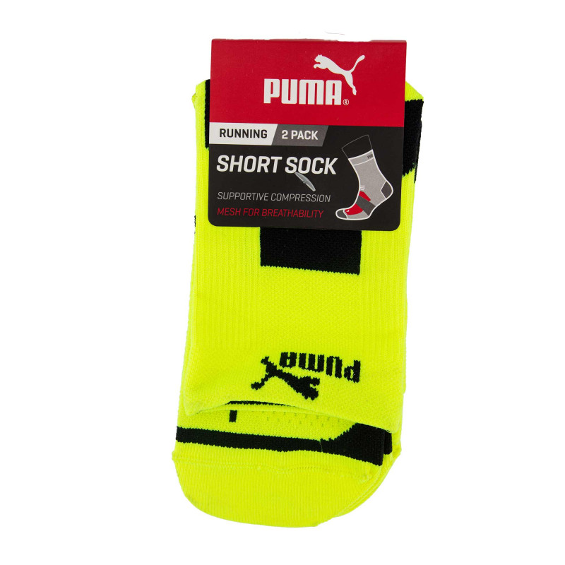Lot 3 paires chaussettes Puma noir mixte