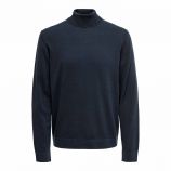 Pull col roulé manches longues 100% coton en maille fine Homme ONLY AND SONS