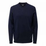 Pull fin uni manches longues coton Homme ONLY AND SONS