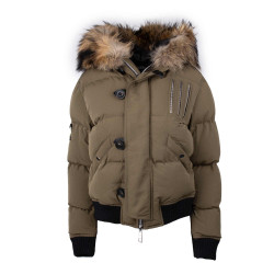 Doudoune matelassée à capuche fausse fourrure Femme THE NEW DESIGNERS marque pas cher prix dégriffés destockage Doudoune matelassée à capuche fausse fourrure Femme THE NEW DESIGNERS marque pas cher prix dégriffés destockage