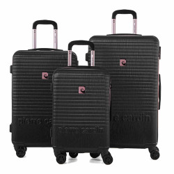 Valise rigide 60x40x24 cm Perle taille M PIERRE CARDIN marque pas cher prix dégriffés destockage