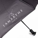 Parapluie compacte automatique noir Mixte LAMARTHE marque pas cher prix dégriffés destockage