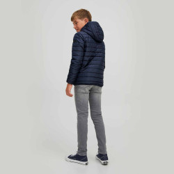 Doudoune matelassée à capuche poches côtés Enfant JACK & JONES marque pas cher prix dégriffés destockage Doudoune matelassée à capuche poches côtés Enfant JACK & JONES marque pas cher prix dégriffés destockage