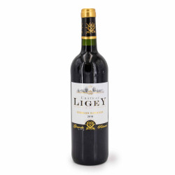 vin rouge Aoc bordeaux supÉrieur 75cl 2018 chÂteau ligey marque pas cher prix dégriffés destockage