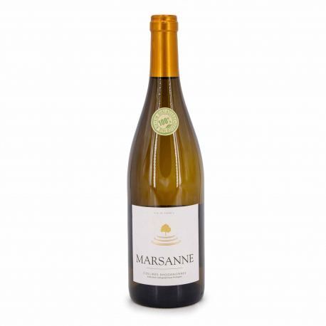 Igp collines-rhodaniennes blanc bio marsanne 12.5% 75cl n btl non mill Mixte MARSANNE marque pas cher prix dégriffés destockage