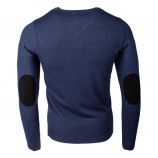 Pull col v bonifacio Homme MARINER