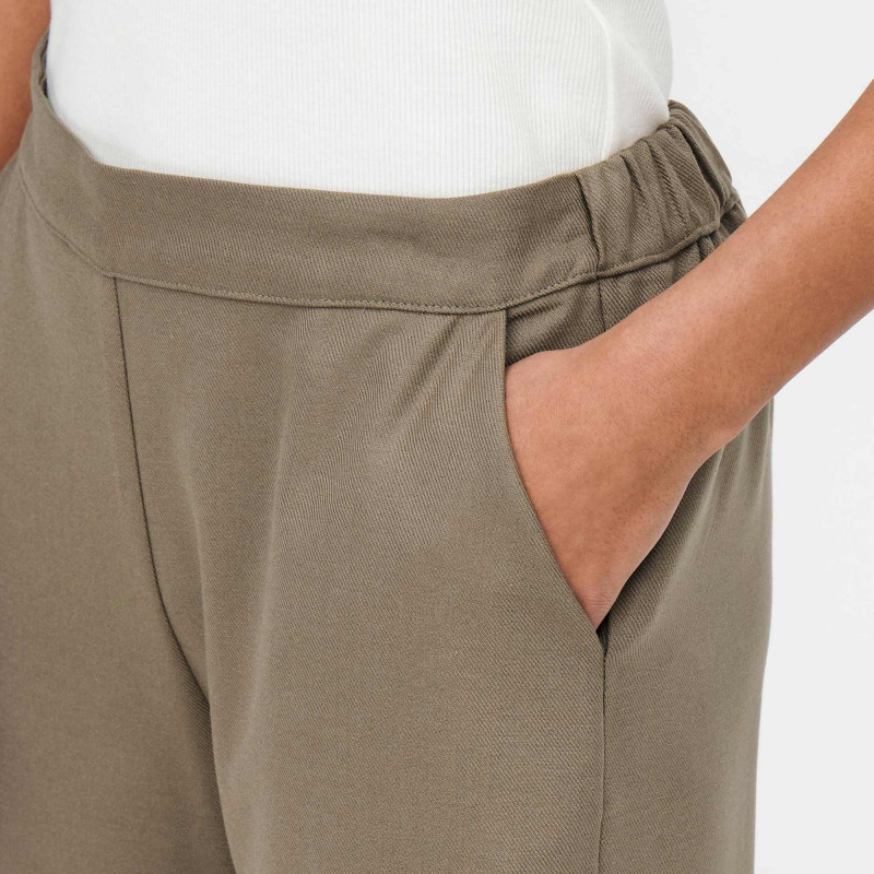 Pantalon large léger fluide poches ceinture élastique Femme JDY à