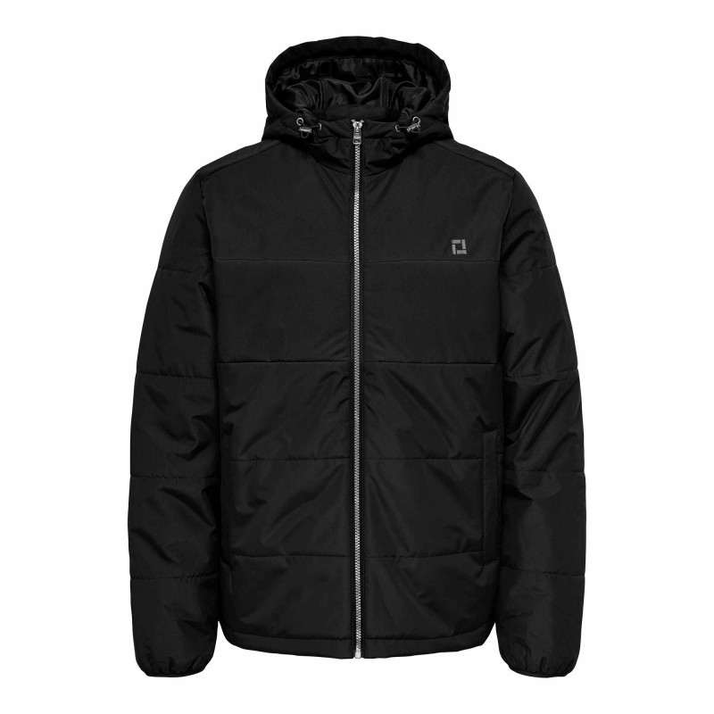 Blouson capuche ml onsmelvin noir 22024209 3644 Homme ONLY AND SONS