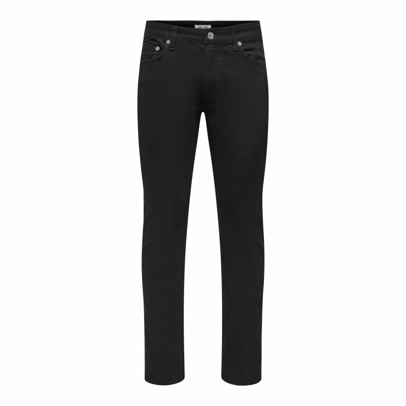 Jeans slim onsloom noir 22024324 3644 Homme ONLY AND SONS