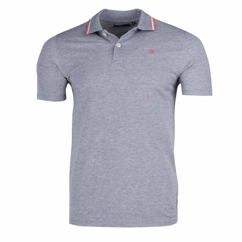 Polo manches courtes 100% Coton Homme JACK AND JONES marque pas cher prix dégriffés destockage