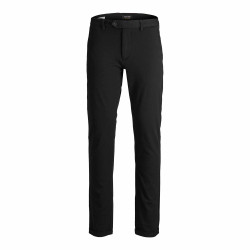 Pantalon chino jwhmarco noir 12217907 3705 Homme JACK & JONES marque pas cher prix dégriffés destockage