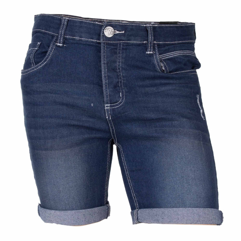 Bermuda jean slim coton doux stretch Homme RG512 marque pas cher prix dégriffés destockage