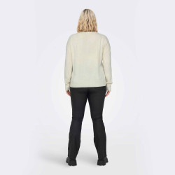 Pullover carsunny pumice stone 15282843 3673 Femme ONLY CARMAKOMA Pullover carsunny pumice stone 15282843 3673 Femme ONLY CARMAKOMA