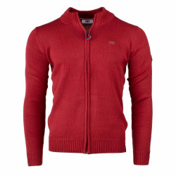 Cardigan zippenmrh3523dred Homme NEW MAN