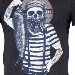 Tee shirt manches courtes imprime coton doux marin assor 24 Homme BLAGGIO marque pas cher prix dégriffés destockage Tee shirt manches courtes imprime coton doux marin assor 24 Homme BLAGGIO marque pas cher prix dégriffés destockage