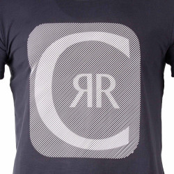 Tee shirt court col rond de niro Homme CERRUTI marque pas cher prix dégriffés destockage