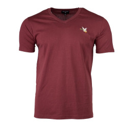 Tee shirt col v canard poitrine enzo Homme CHEVIGNON marque pas cher prix dégriffés destockage