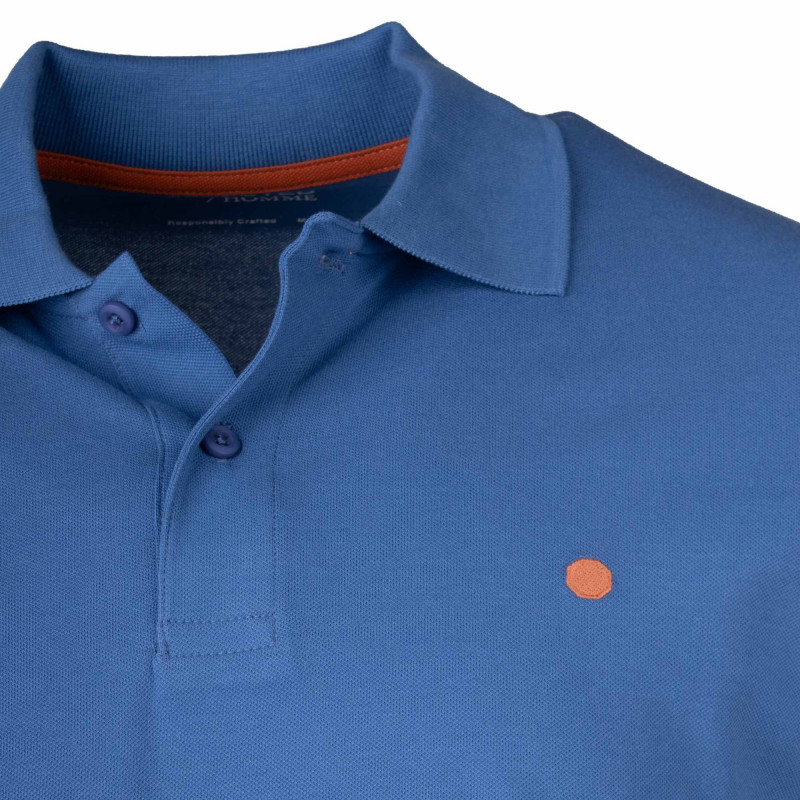 Polo manches courtes col chemise boutons uni Homme SELECTED marque pas cher prix dégriffés destockage Polo manches courtes col chemise boutons uni Homme SELECTED marque pas cher prix dégriffés destockage