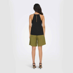 Haut sans manches col rond léger décolleté goutte Femme ONLY marque pas cher prix dégriffés destockage Haut sans manches col rond léger décolleté goutte Femme ONLY marque pas cher prix dégriffés destockage