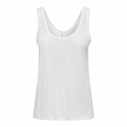 Débardeur sans manches col rond coupe droite Femme ONLY marque pas cher prix dégriffés destockage Débardeur sans manches col rond coupe droite Femme ONLY marque pas cher prix dégriffés destockage